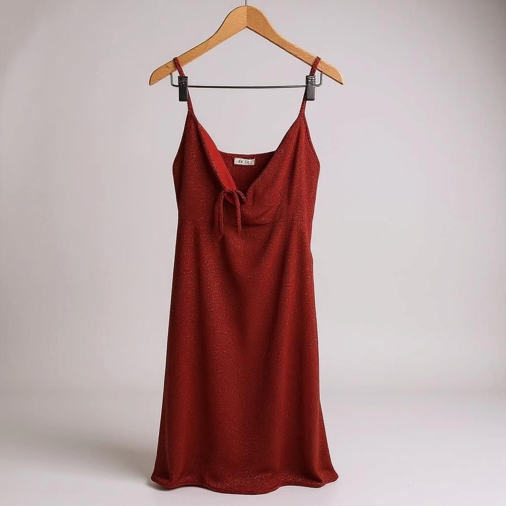 Blush Red Dress for Casual Occasions